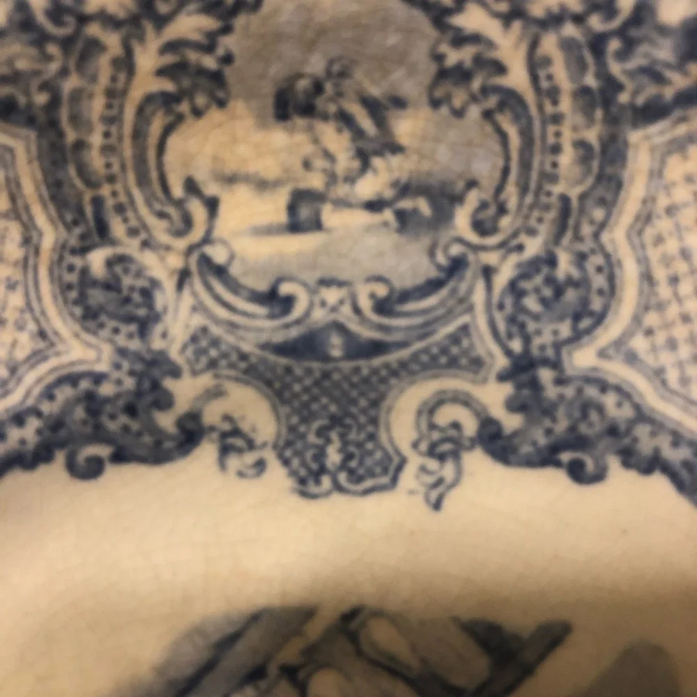 Spode Wheat Gathering Plate - Picture 10 of 13
